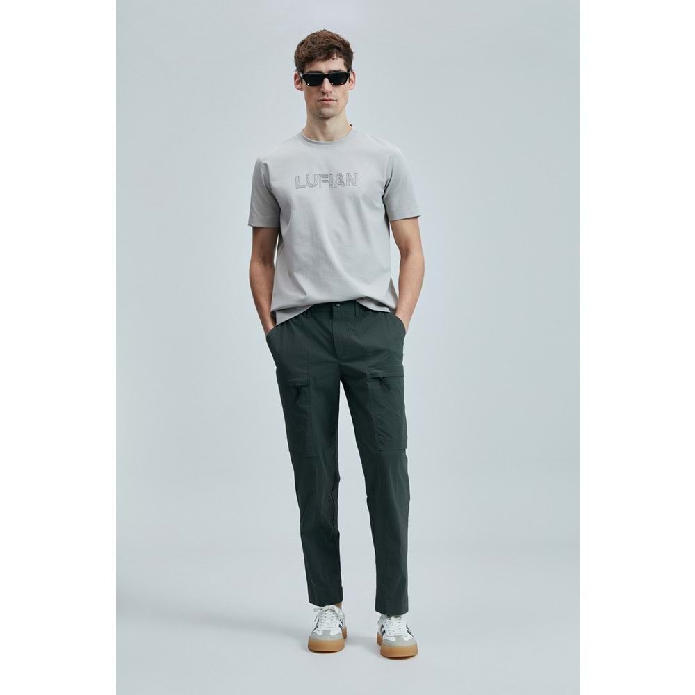 Lufian 111020240 Thınk Modern Grafik Tişort Erkek T-Shirt