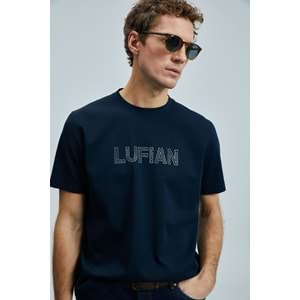 Lufian 111020240 Thınk Modern Grafik Tişort Erkek T-Shirt