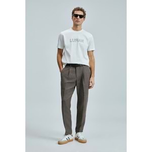 Lufian 111020240 Thınk Modern Grafik Tişort Erkek T-Shirt