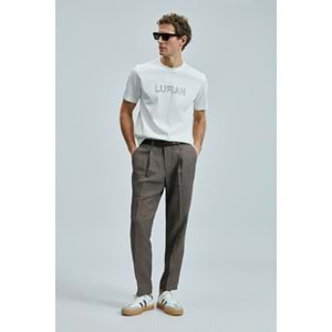 Lufian 111020240 Thınk Modern Grafik Tişort Erkek T-Shirt