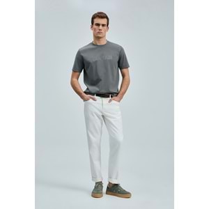 Lufian 111020240 Thınk Modern Grafik Tişort Erkek T-Shirt