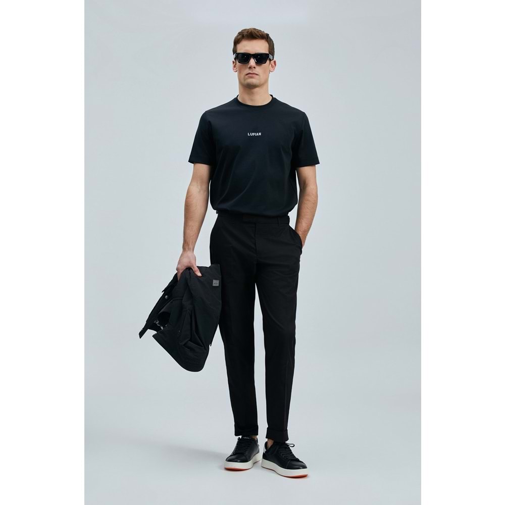 Lufian 111020235 Marcus Modern Grafik Tişort Erkek T-Shirt