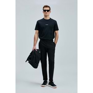 Lufian 111020235 Marcus Modern Grafik Tişort Erkek T-Shirt