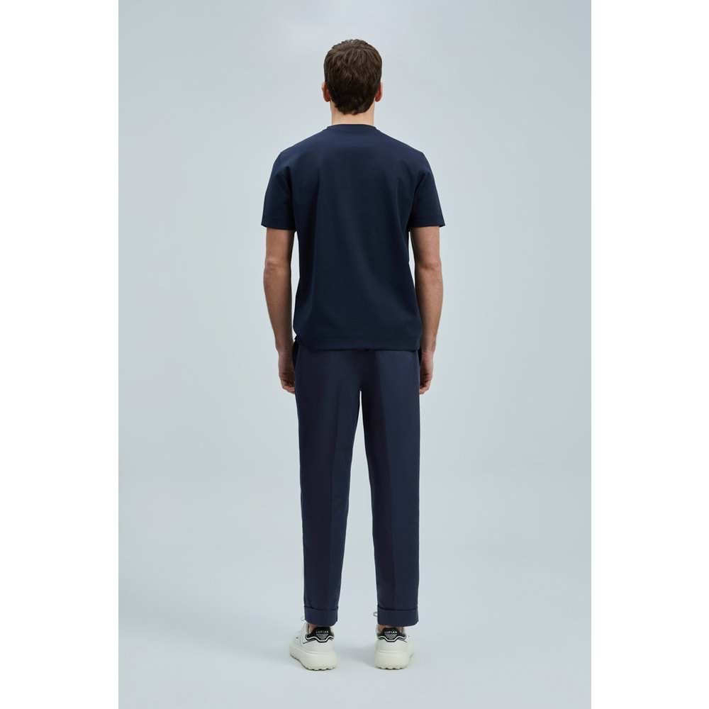 Lufian 111020235 Marcus Modern Grafik Tişort Erkek T-Shirt