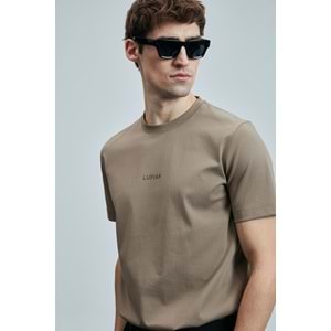 Lufian 111020235 Marcus Modern Grafik Tişort Erkek T-Shirt