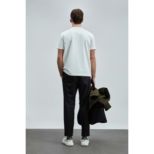 Lufian 111020235 Marcus Modern Grafik Tişort Erkek T-Shirt