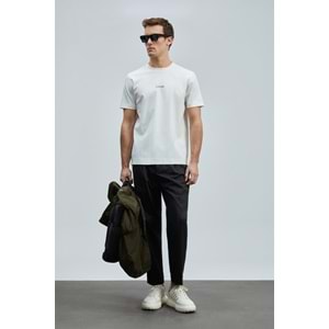 Lufian 111020235 Marcus Modern Grafik Tişort Erkek T-Shirt
