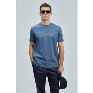 Lufian 111020240 Thınk Modern Grafik Tişort Erkek T-Shirt