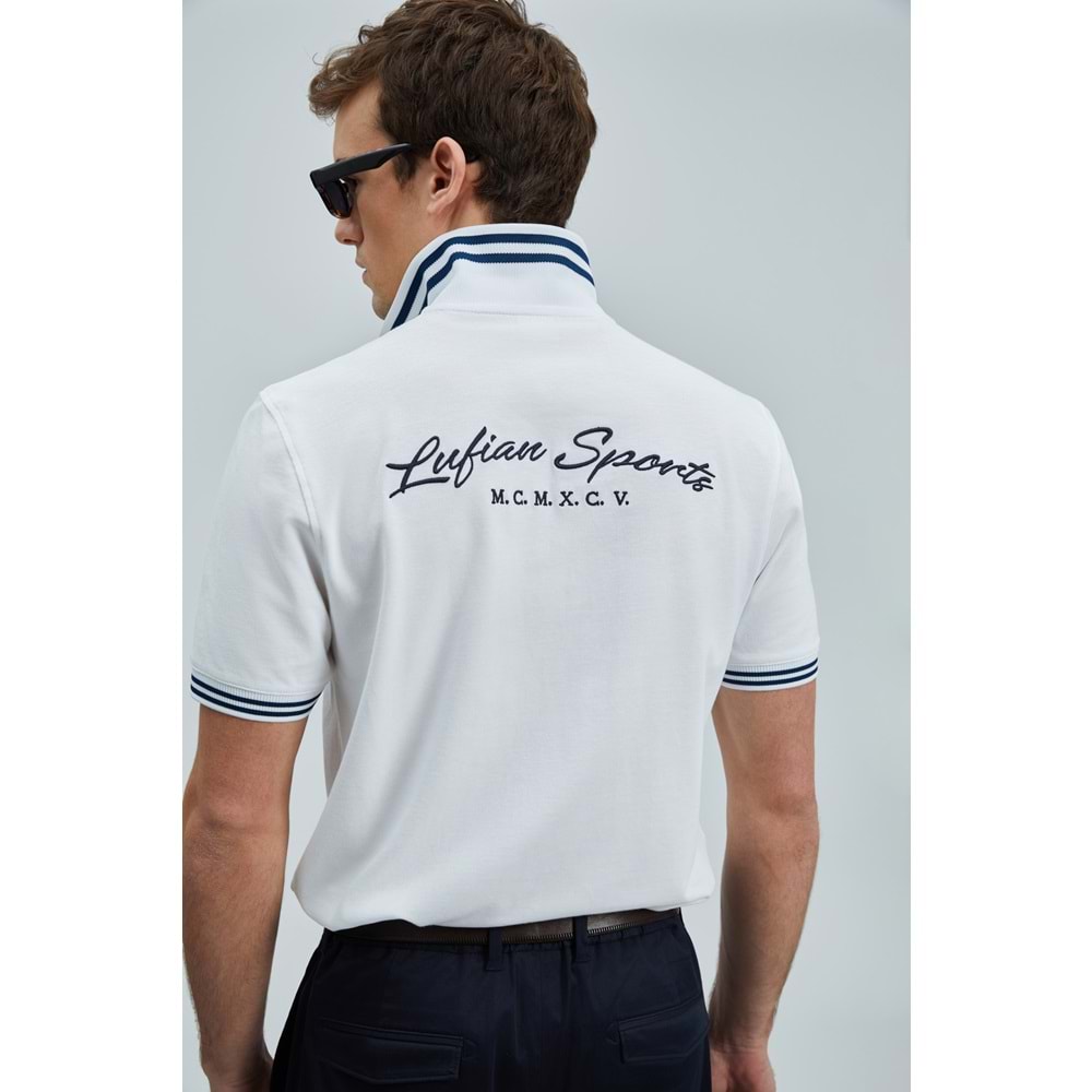 Lufian 111040216 Everes Smart Polo Yaka Tişort Erkek T-Shirt