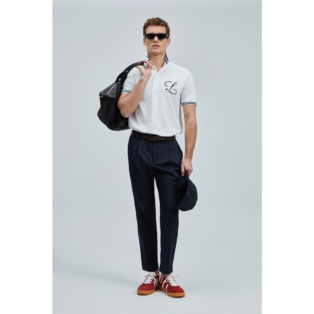 Lufian 111040216 Everes Smart Polo Yaka Tişort Erkek T-Shirt