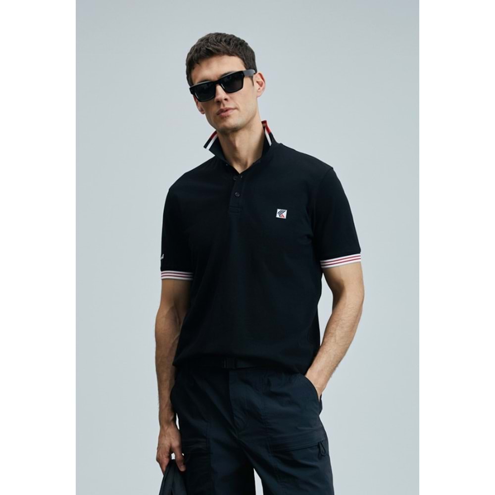 Lufian 111040204 Eros Smart Polo Yaka Tişort Erkek T-Shirt