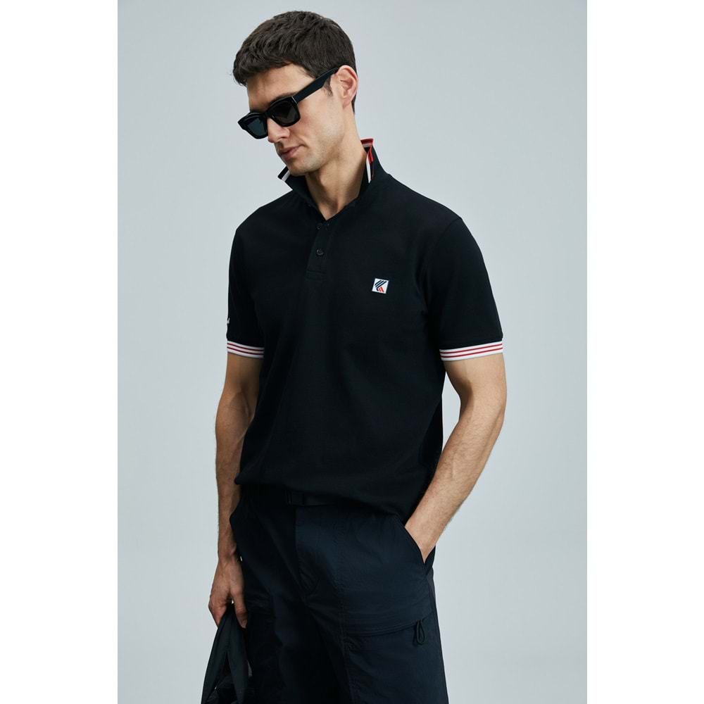 Lufian 111040204 Eros Smart Polo Yaka Tişort Erkek T-Shirt