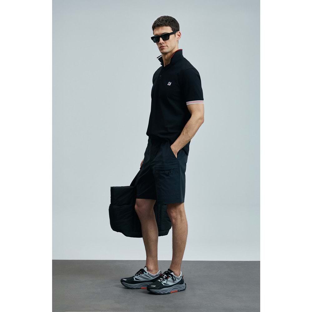 Lufian 111040204 Eros Smart Polo Yaka Tişort Erkek T-Shirt