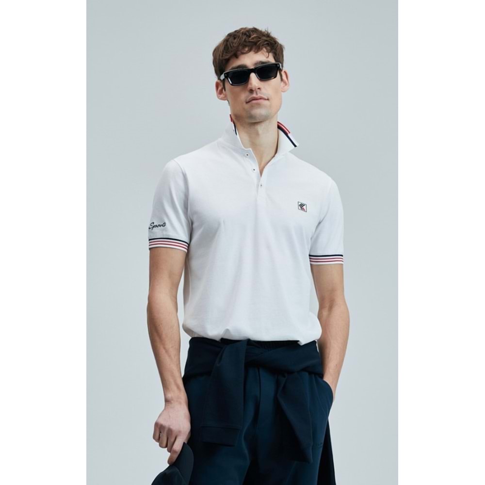 Lufian 111040204 Eros Smart Polo Yaka Tişort Erkek T-Shirt