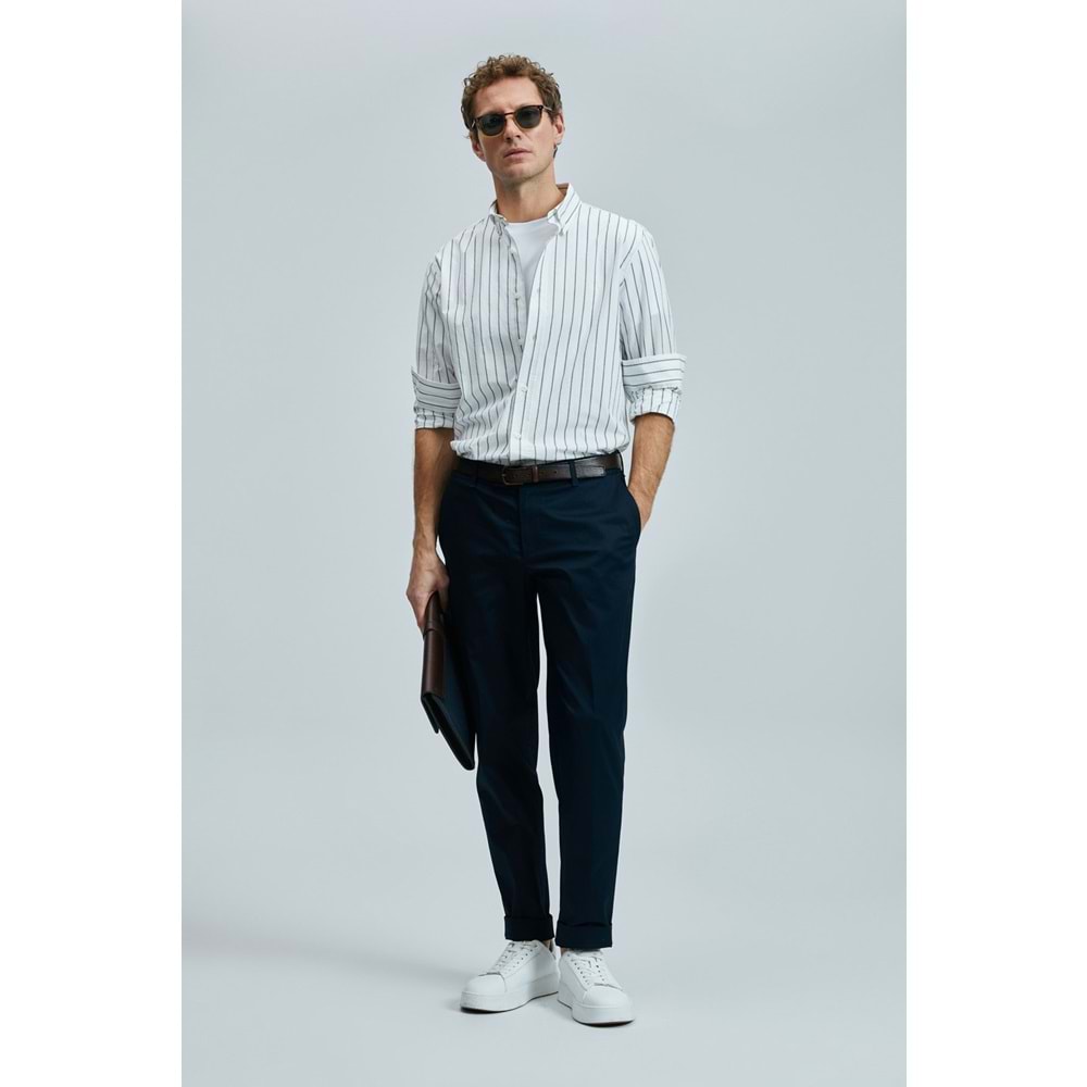 Lufian 111190339 Plus Smart Erkek Chino Pantolon Slim Fit Erkek Pantolon