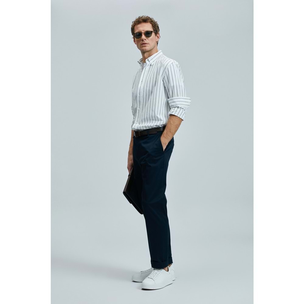 Lufian 111190339 Plus Smart Erkek Chino Pantolon Slim Fit Erkek Pantolon
