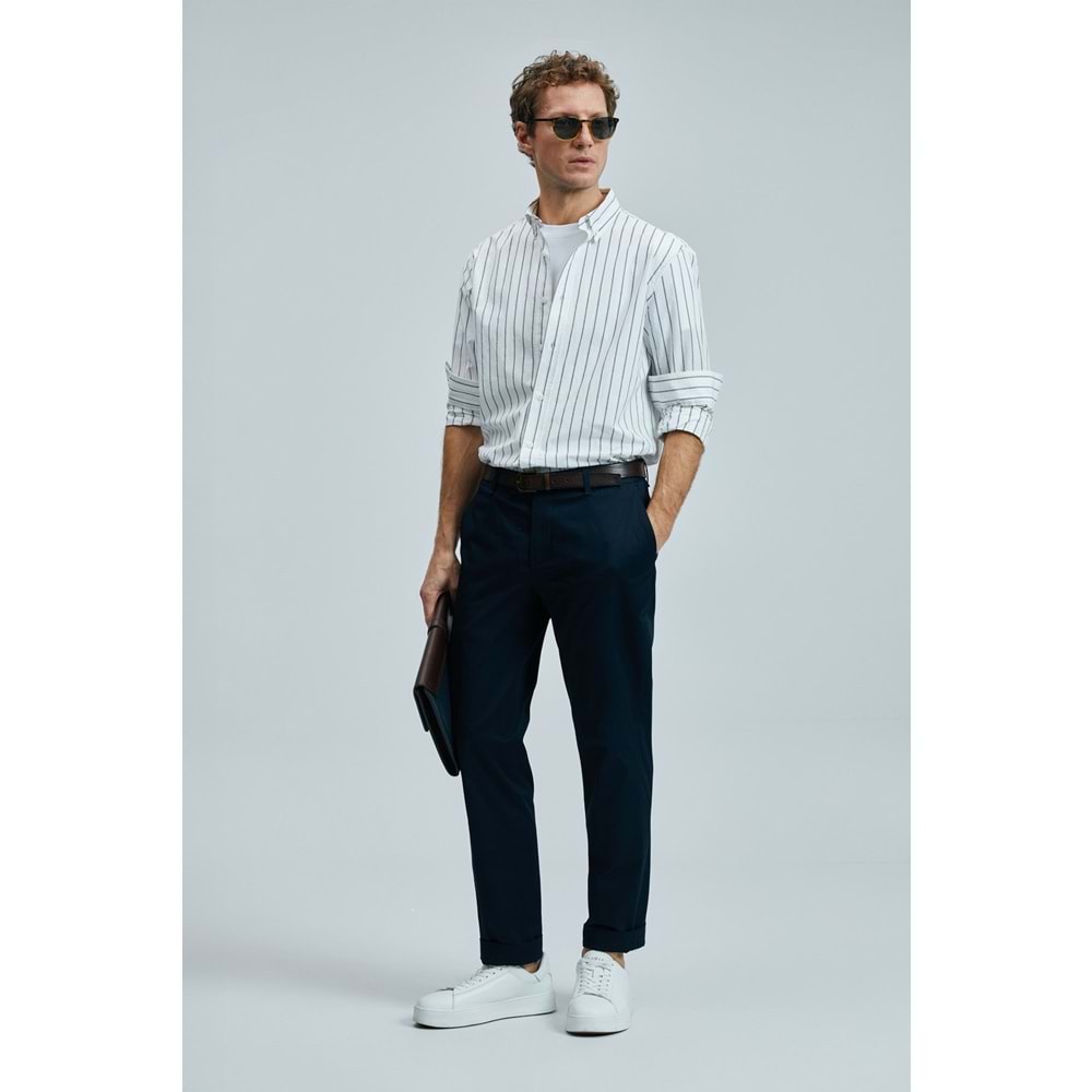 Lufian 111190339 Plus Smart Erkek Chino Pantolon Slim Fit Erkek Pantolon