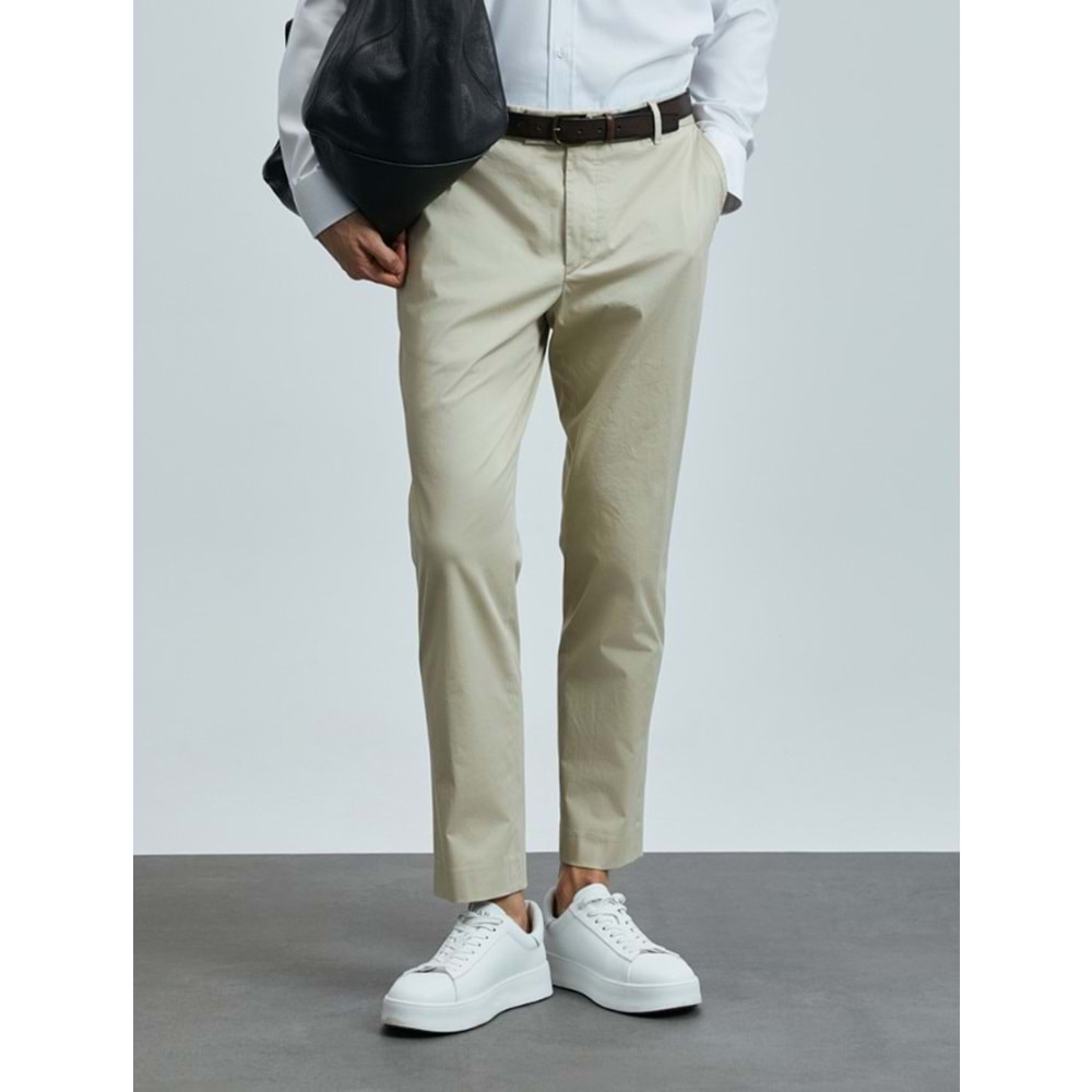 Lufian 111190339 Plus Smart Erkek Chino Pantolon Slim Fit Erkek Pantolon