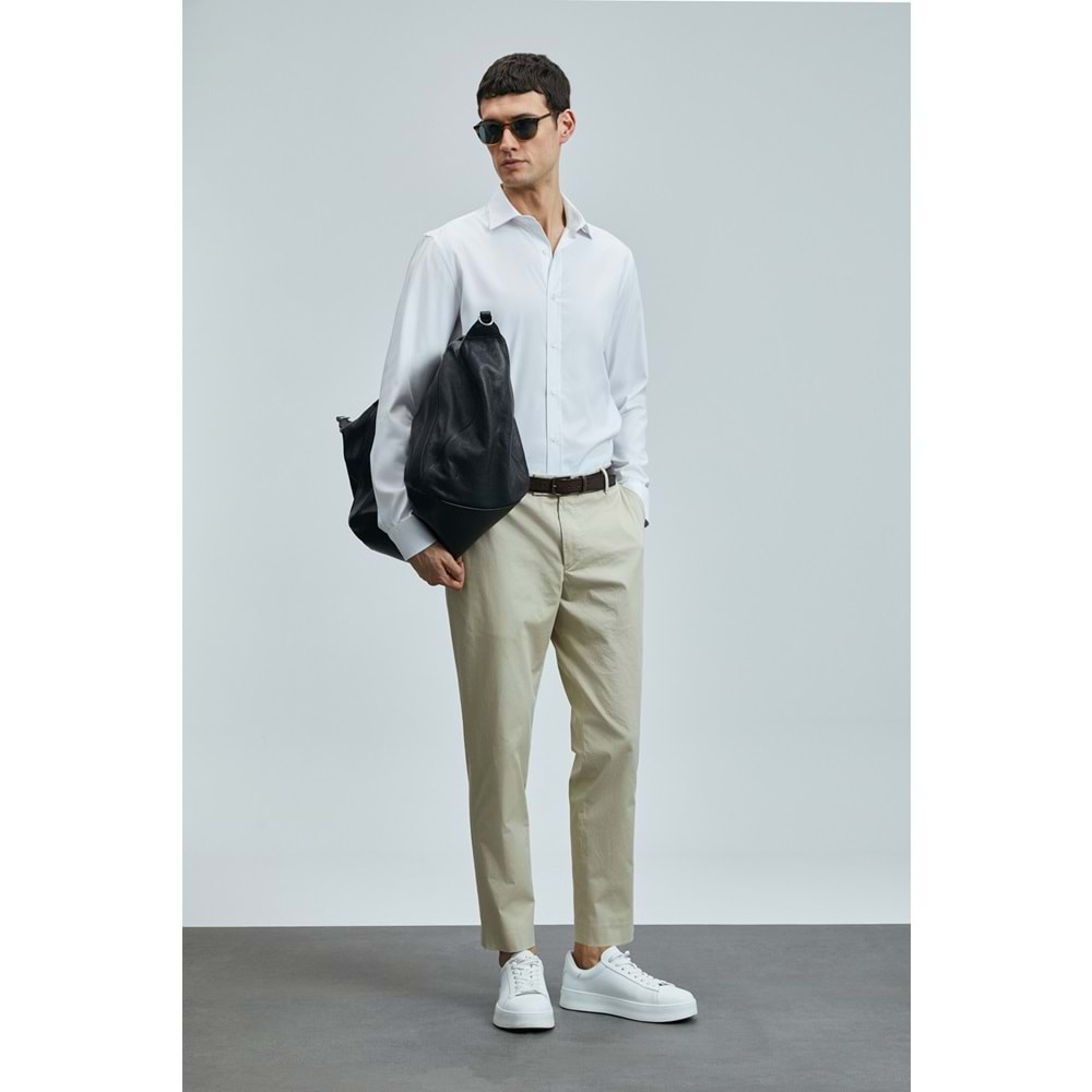 Lufian 111190339 Plus Smart Erkek Chino Pantolon Slim Fit Erkek Pantolon