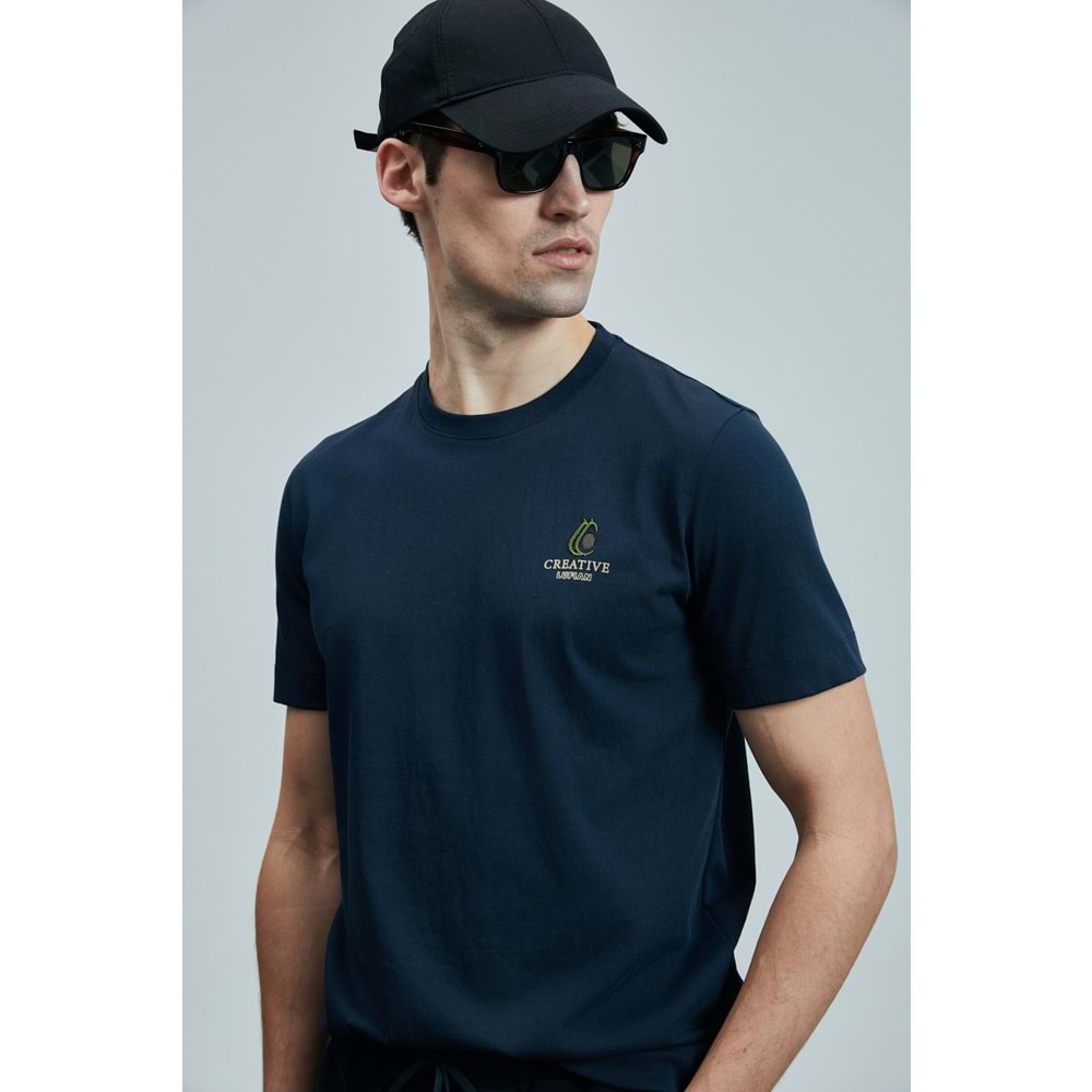Lufian 111020263 Olıvıa Modern Grafik T- Shirt Erkek Tişort