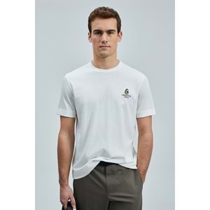 Lufian 111020263 Olıvıa Modern Grafik T- Shirt Erkek Tişort