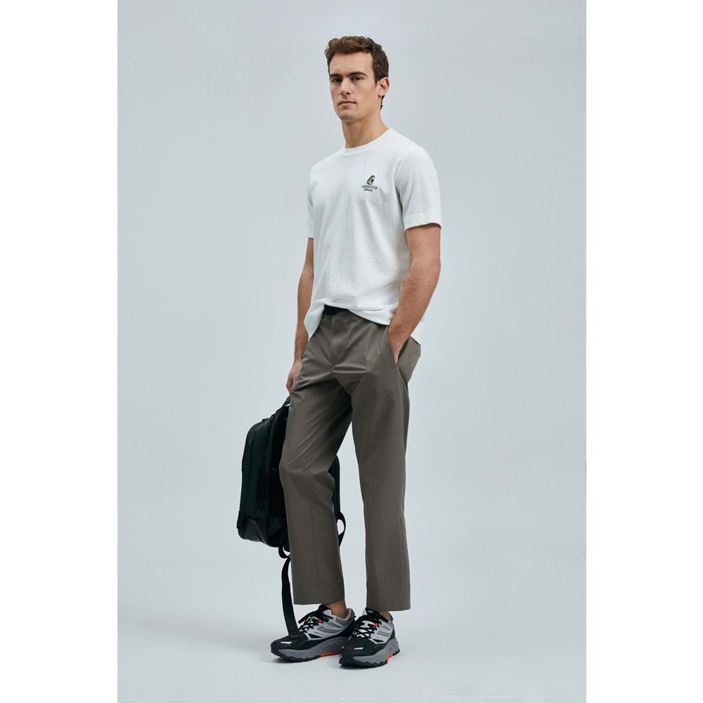 Lufian 111020263 Olıvıa Modern Grafik T- Shirt Erkek Tişort