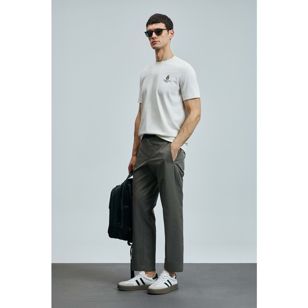 Lufian 111020263 Olıvıa Modern Grafik T- Shirt Erkek Tişort