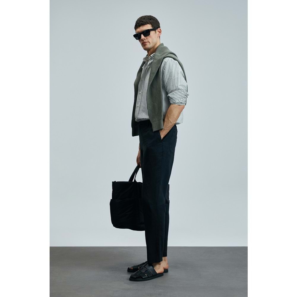 Lufian 111190350 Karl Smart Erkek Chino Pantolon Slim Fit Erkek Pantolon