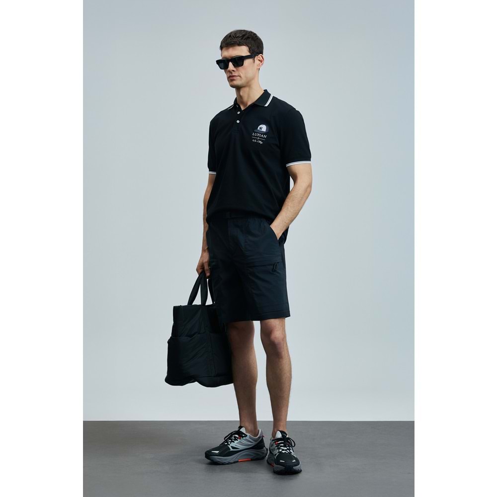 Lufian 111040223 Sandor Smart Polo Yaka Tişort Erkek T-Shirt