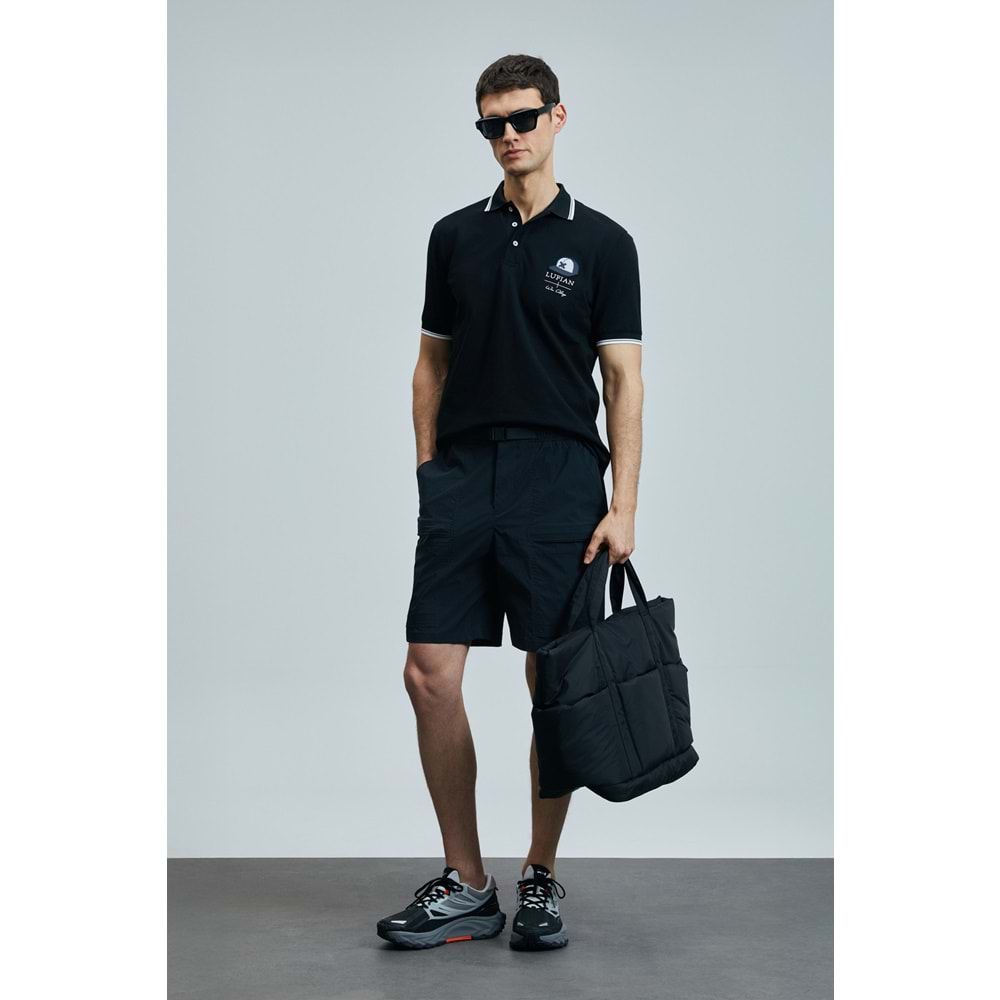 Lufian 111040223 Sandor Smart Polo Yaka Tişort Erkek T-Shirt
