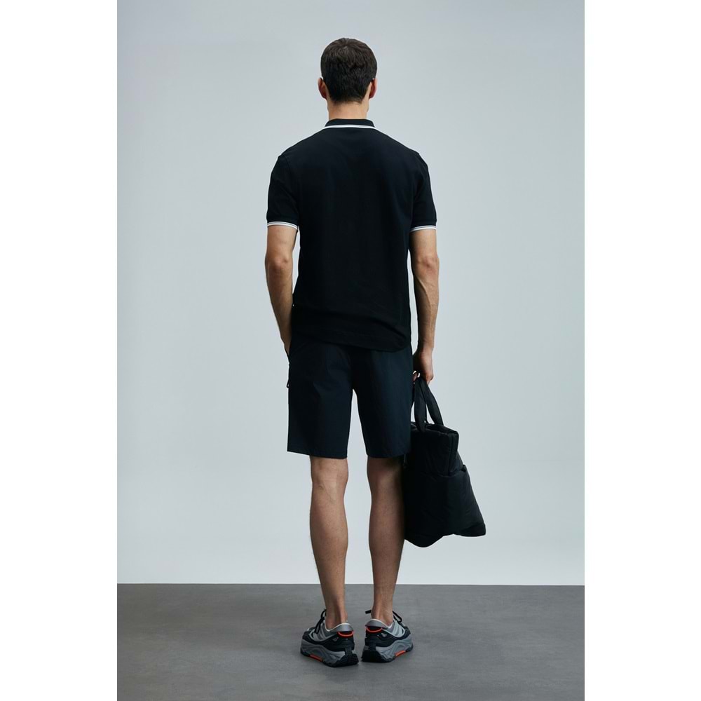 Lufian 111040223 Sandor Smart Polo Yaka Tişort Erkek T-Shirt