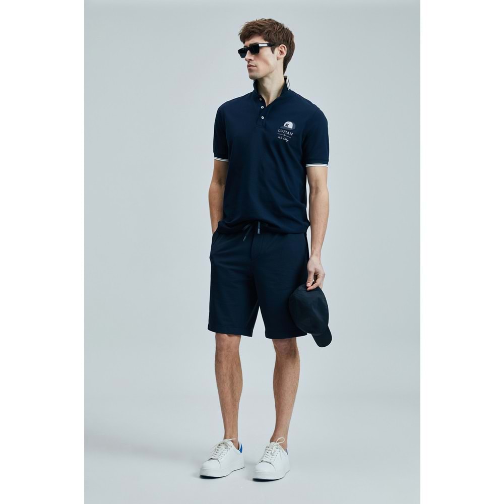 Lufian 111040223 Sandor Smart Polo Yaka Tişort Erkek T-Shirt