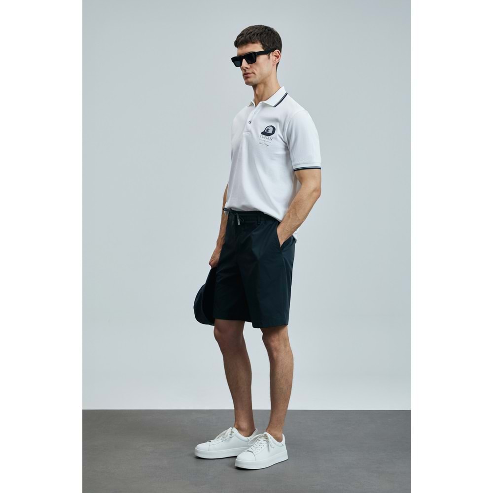 Lufian 111040223 Sandor Smart Polo Yaka Tişort Erkek T-Shirt