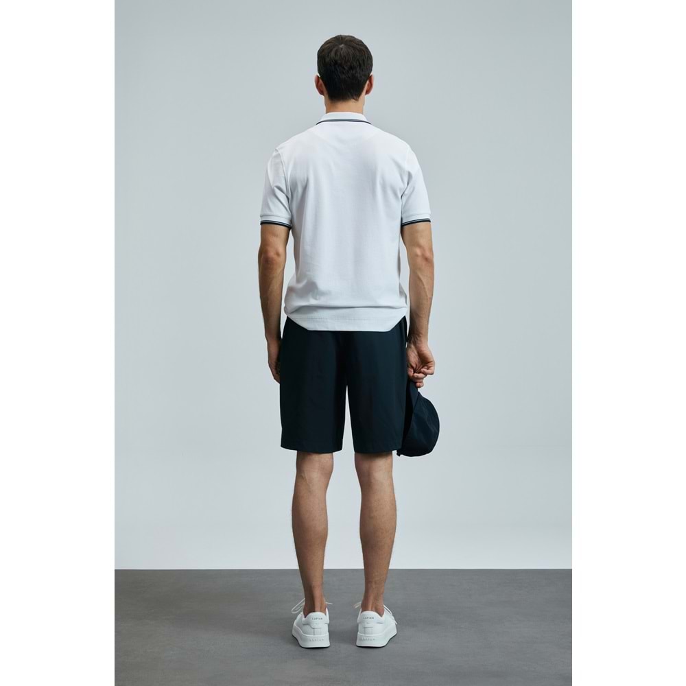 Lufian 111040223 Sandor Smart Polo Yaka Tişort Erkek T-Shirt