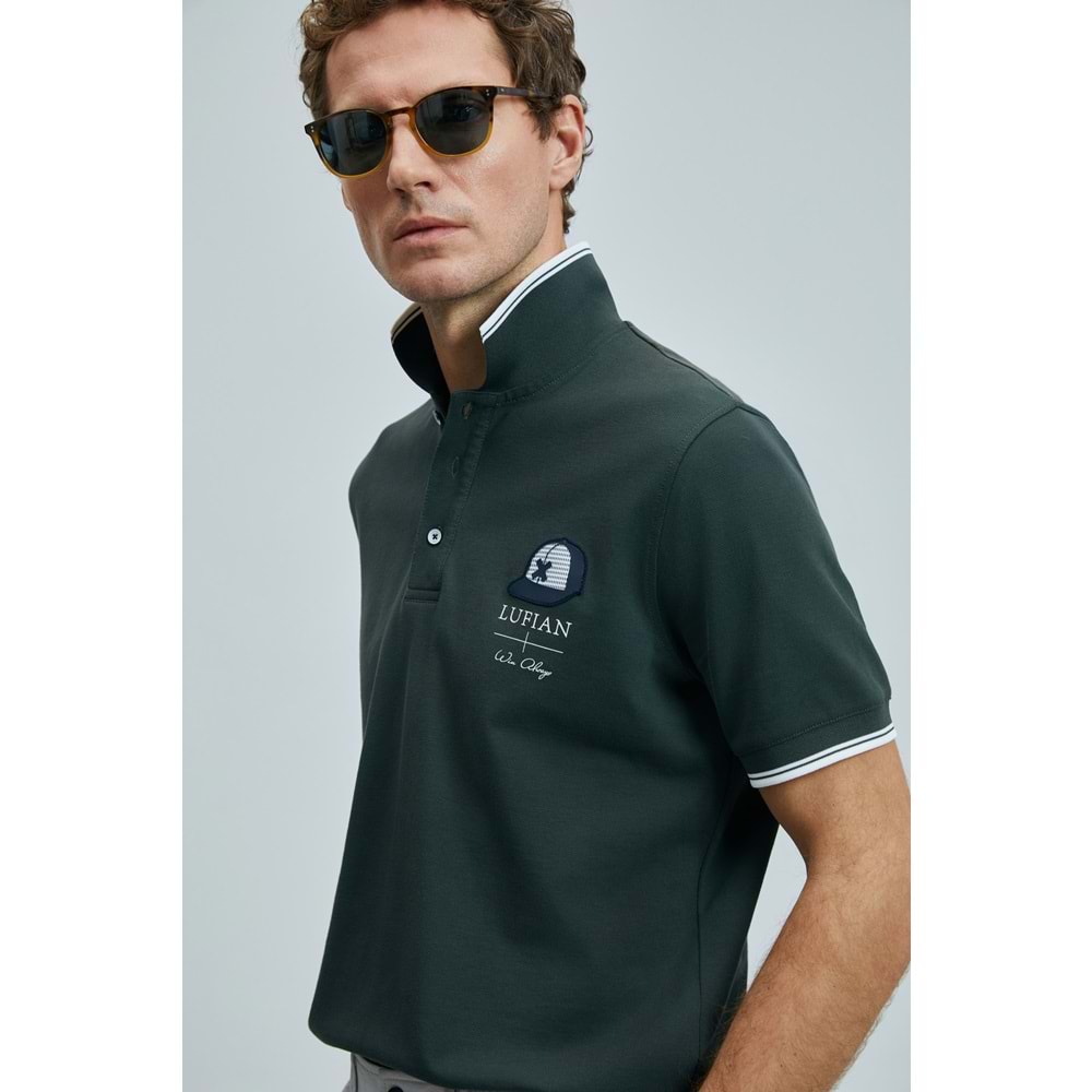 Lufian 111040223 Sandor Smart Polo Yaka Tişort Erkek T-Shirt