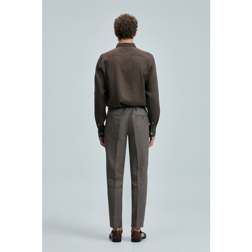 Lufian 111010630 Pitaya Keten Gömlek Comfort Fit Erkek Gömlek
