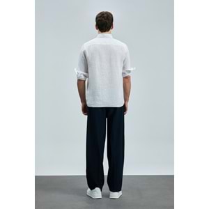 Lufian 111010630 Pitaya Keten Gömlek Comfort Fit Erkek Gömlek