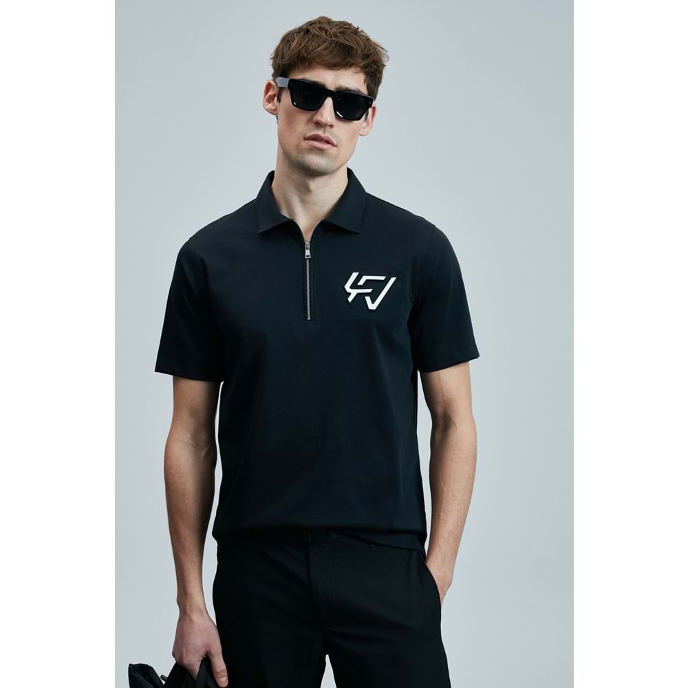 Lufian 111040224 Slash Smart Polo Yaka Tişort Erkek T-Shirt