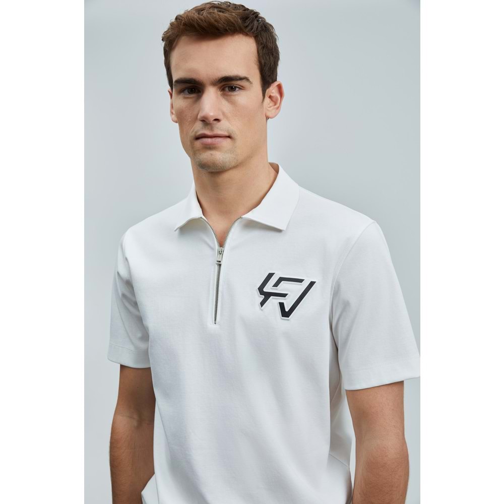 Lufian 111040224 Slash Smart Polo Yaka Tişort Erkek T-Shirt