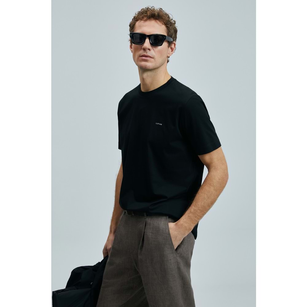 Lufian 111020262 Bran Erkek Basic Tişört Erkek T-Shirt