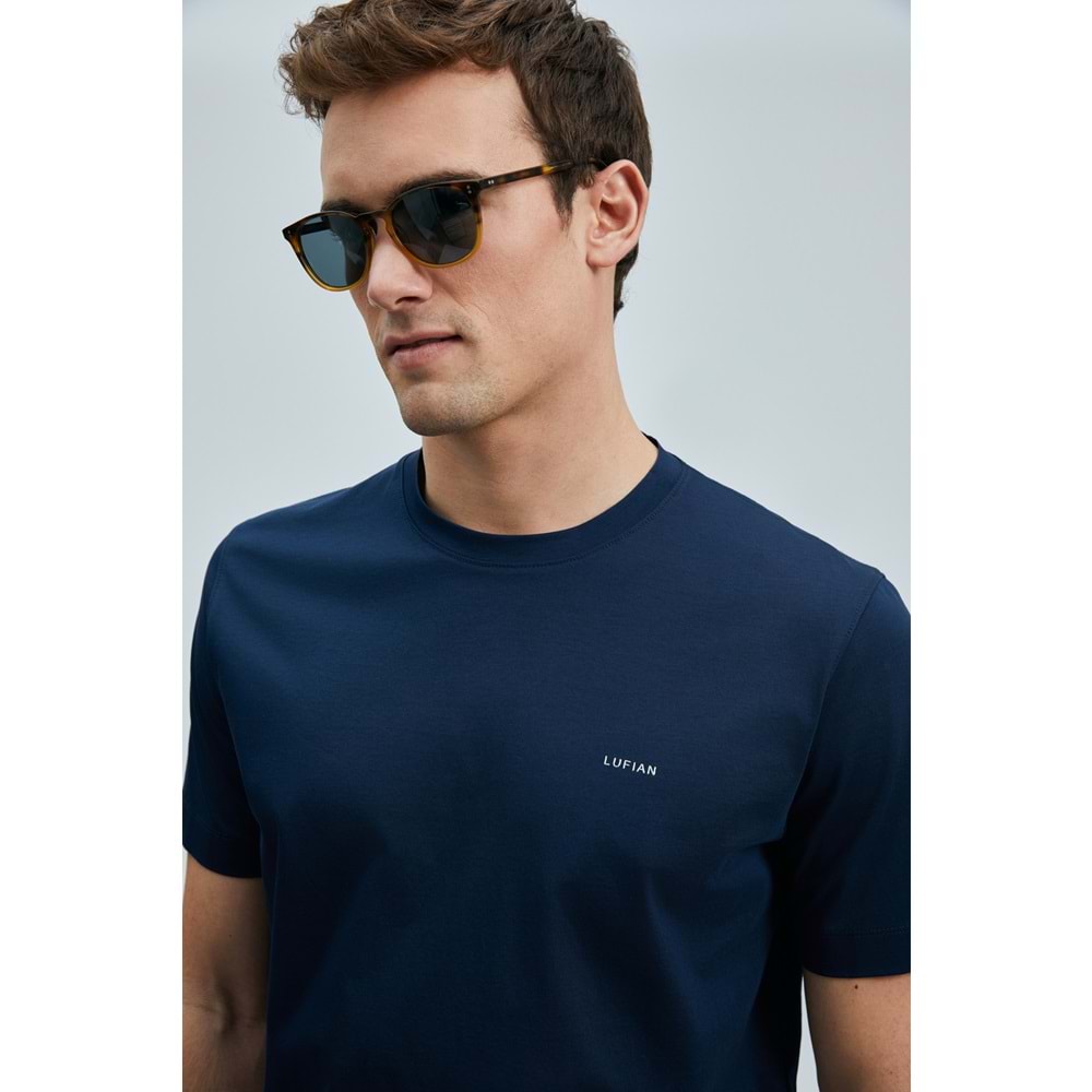 Lufian 111020262 Bran Erkek Basic Tişört Erkek T-Shirt