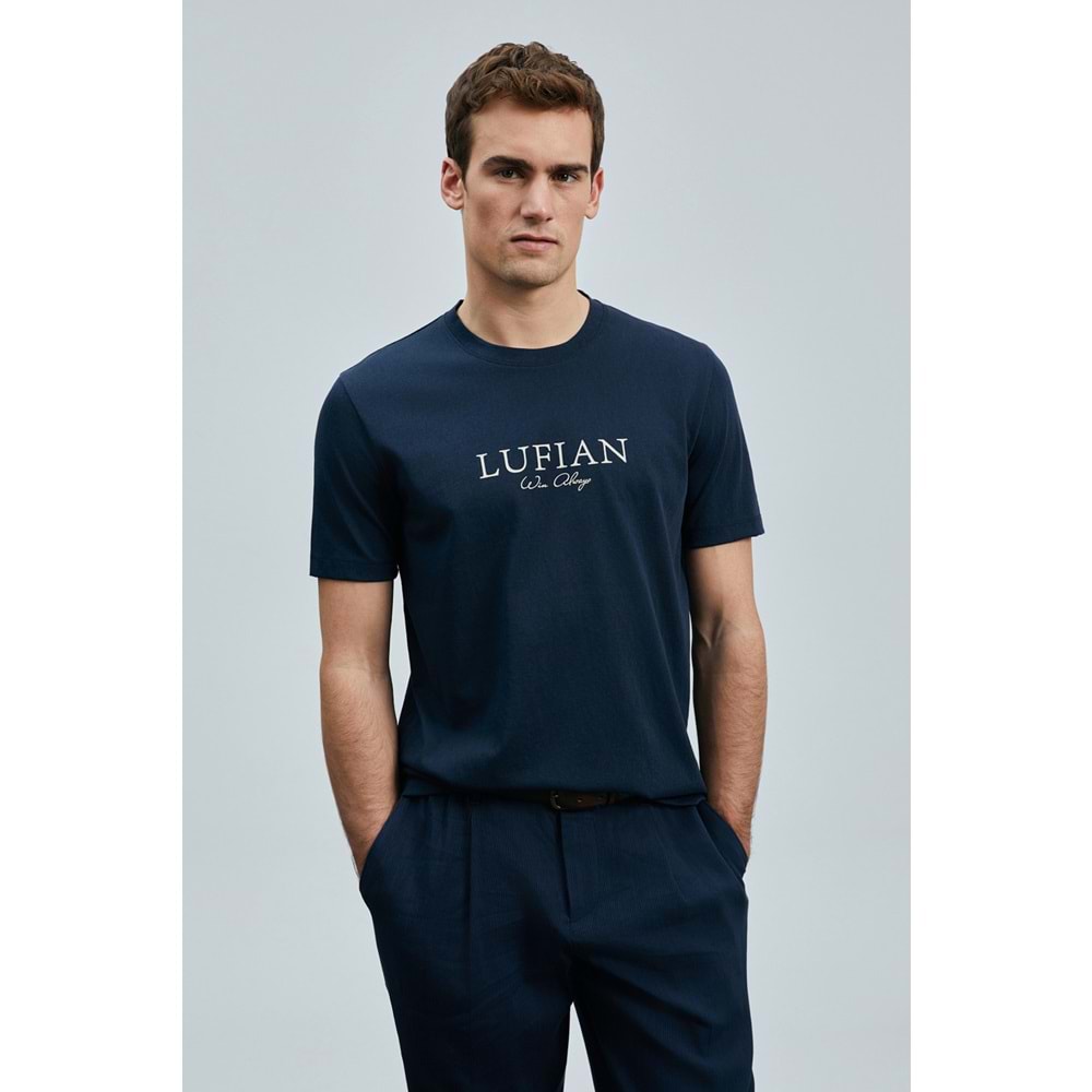 Lufian 111020238 Love Modern Grafik T- Shirt Erkek Tişort