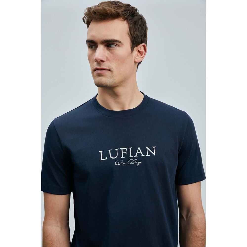 Lufian 111020238 Love Modern Grafik T- Shirt Erkek Tişort