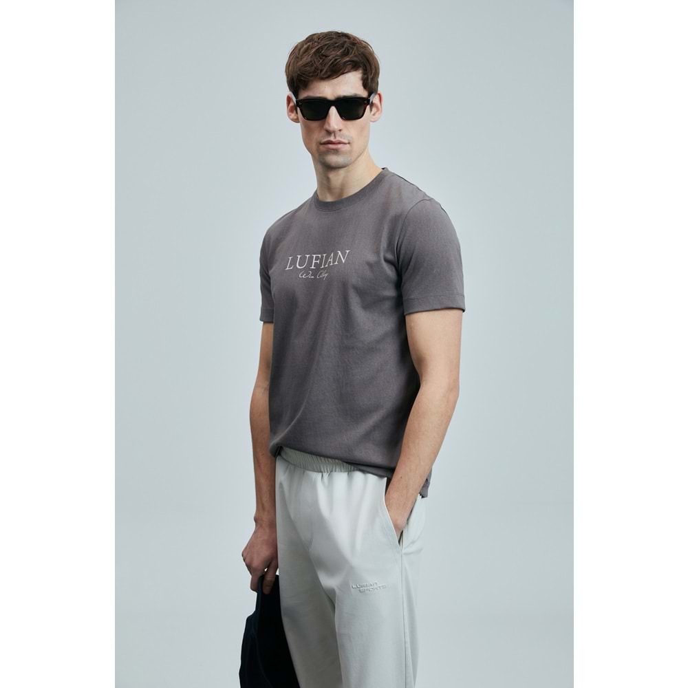 Lufian 111020238 Love Modern Grafik T- Shirt Erkek Tişort