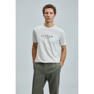 Lufian 111020238 Love Modern Grafik T- Shirt Erkek Tişort
