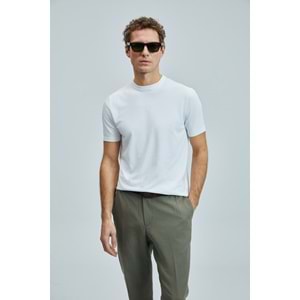 Lufian 111090110 Tıno Modal Karışımlı Tişort Erkek T-Shirt