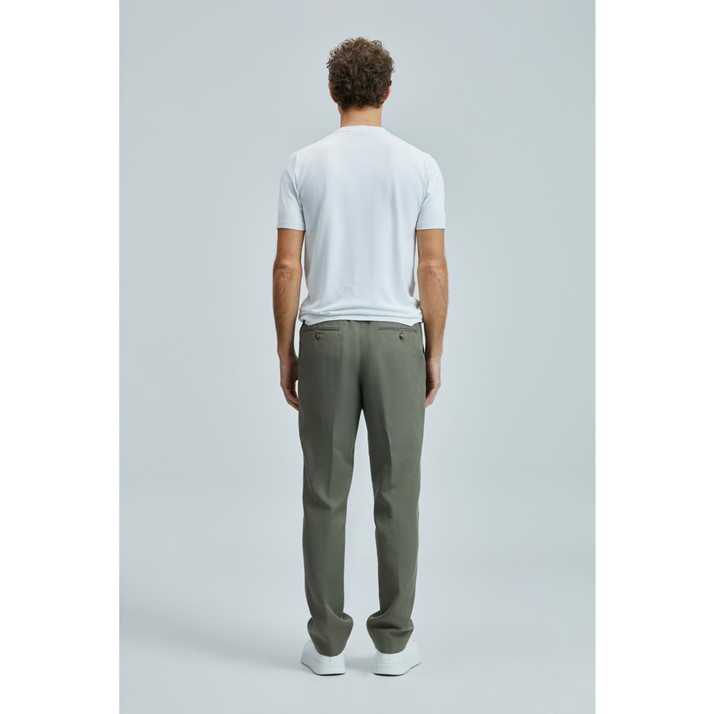 Lufian 111090110 Tıno Modal Karışımlı Tişort Erkek T-Shirt