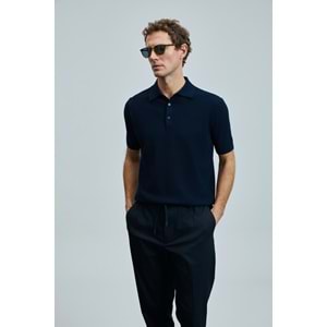 Lufian 111090114 Edwın Erkek Modal Karışımlı Kazak T- Shirt Erkek Tişort