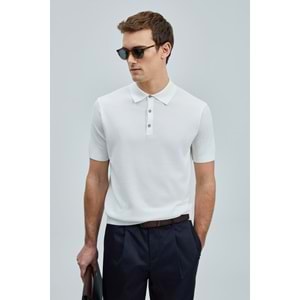 Lufian 111090114 Edwın Erkek Modal Karışımlı Kazak T- Shirt Erkek Tişort