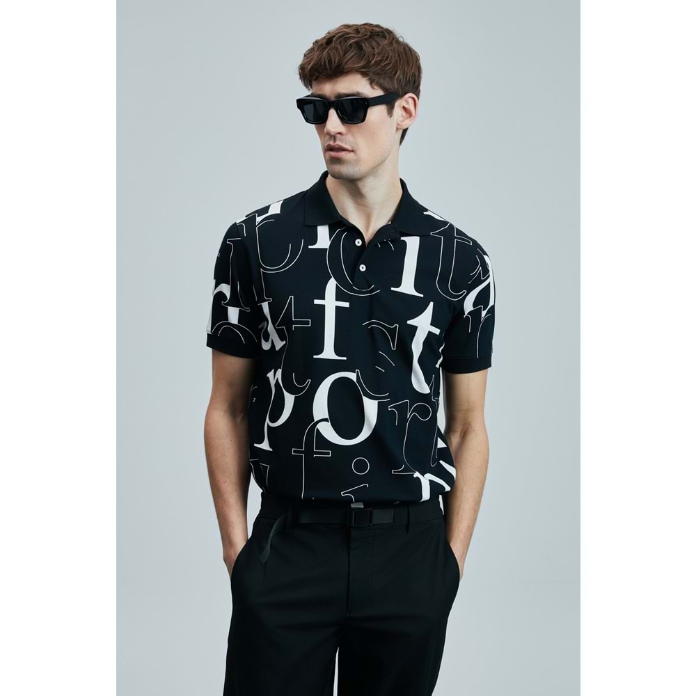 Lufian 111040219 Dıamond Smart Erkek Polo Tişört Erkek T-Shirt